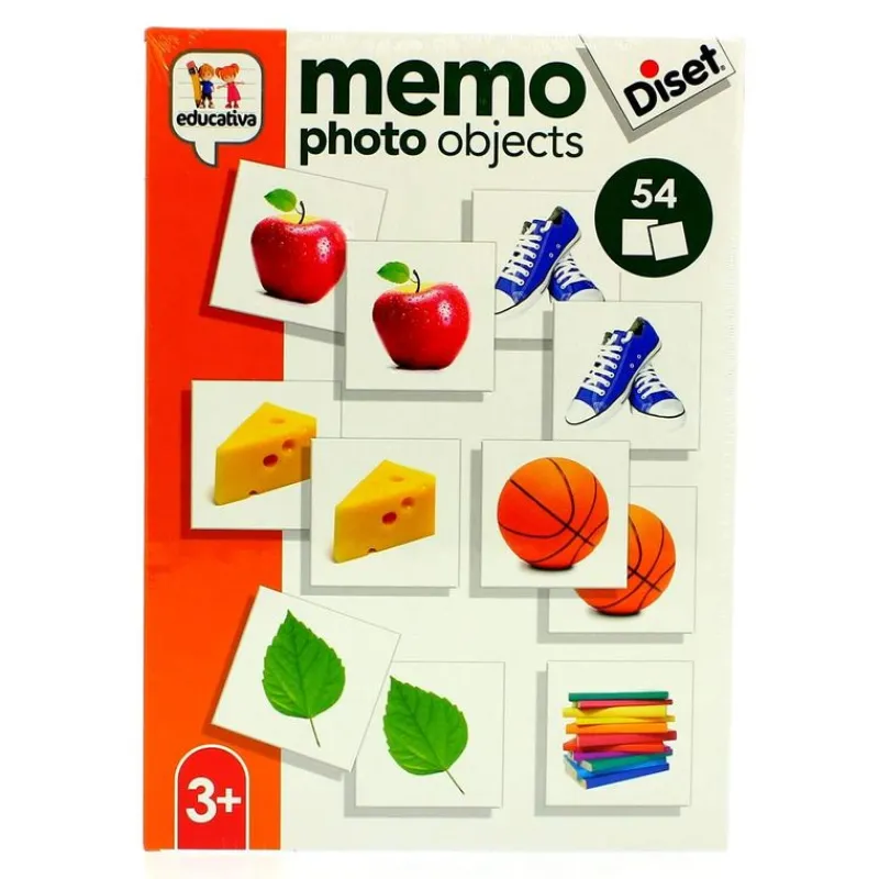 DISET Juego Memo Photo Objetos Cotidianos- Juegos Y Juguetes Educativos
