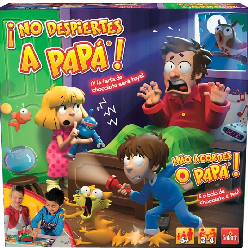 GOLIATH Juego No Despiertes a Papá- Juegos De Mesa