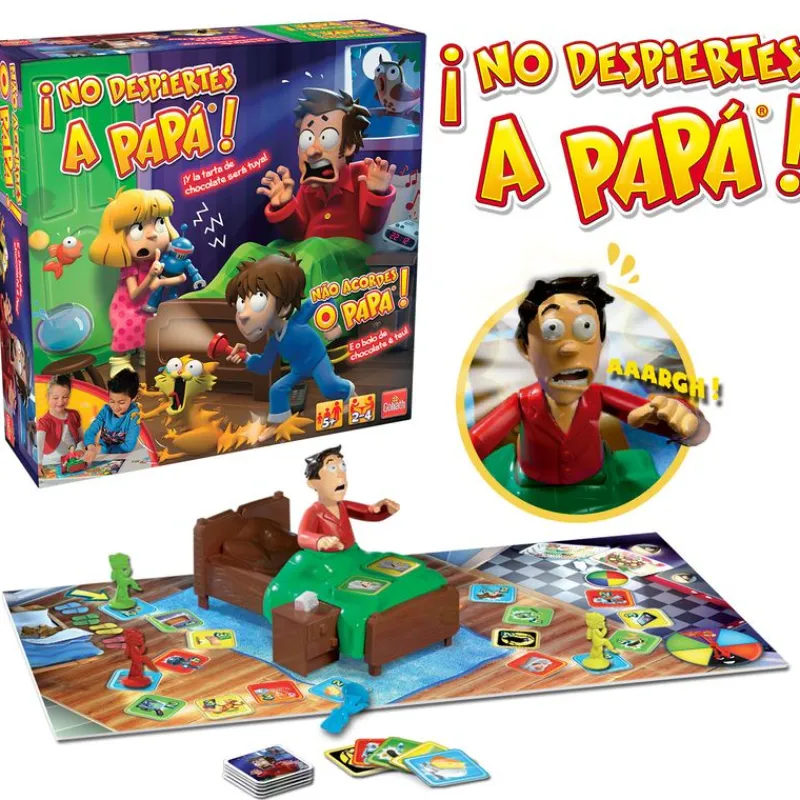 GOLIATH Juego No Despiertes a Papá- Juegos De Mesa