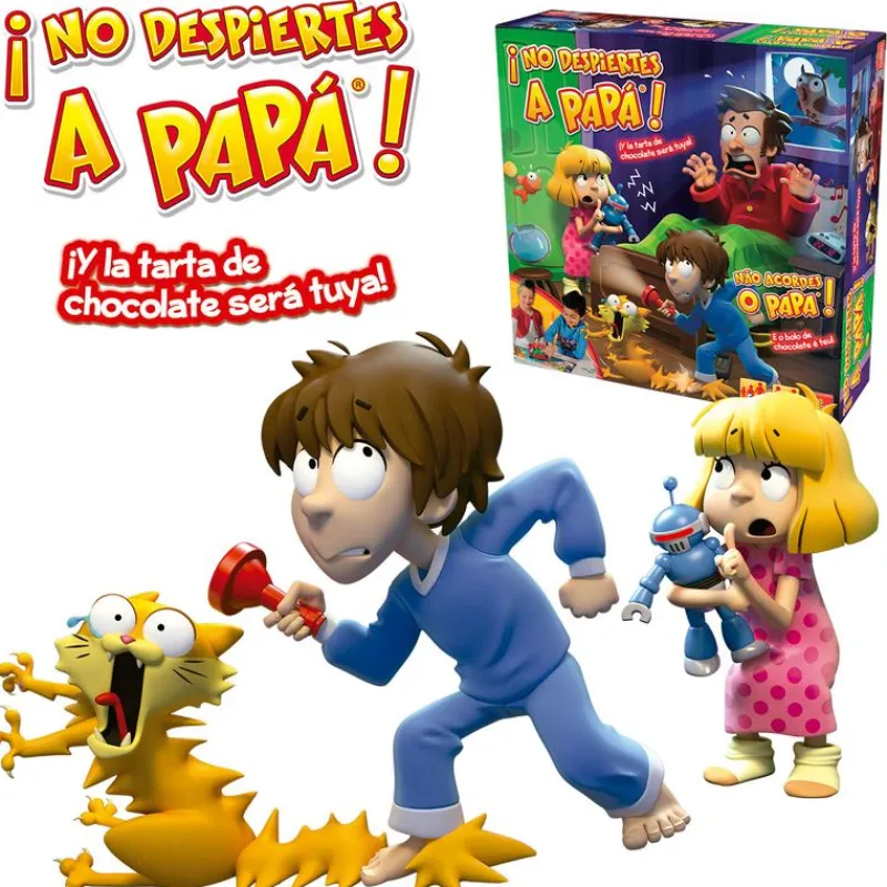GOLIATH Juego No Despiertes a Papá- Juegos De Mesa