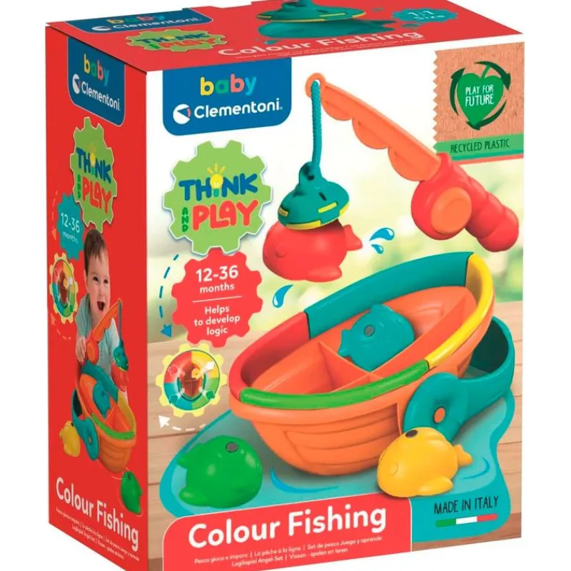 CLEMENTONI Juego Pesca Colorido- Primera Infancia Y Preescolar