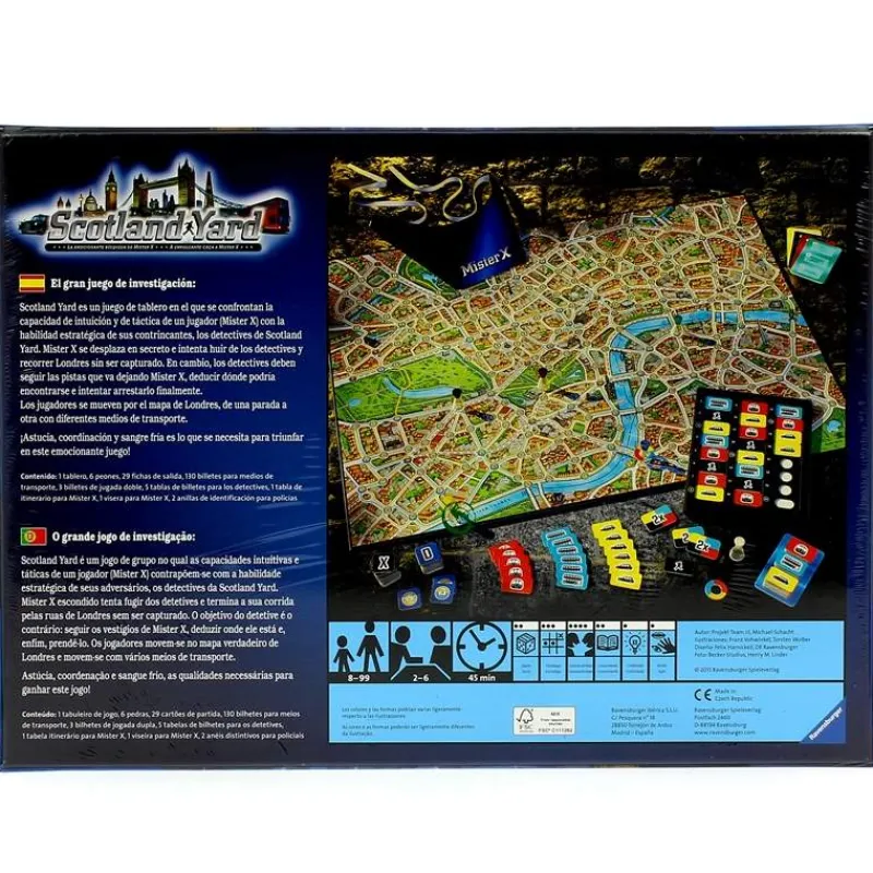 RAVENSBURGER Juego Scotland Yard- Juegos De Mesa