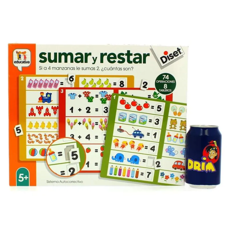 DISET Juegos Y Juguetes Educativos|Juego Sumar y Restar