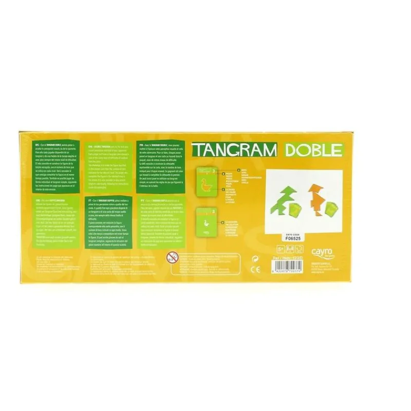 CAYRO Juegos De Mesa|Juego Tangram Doble