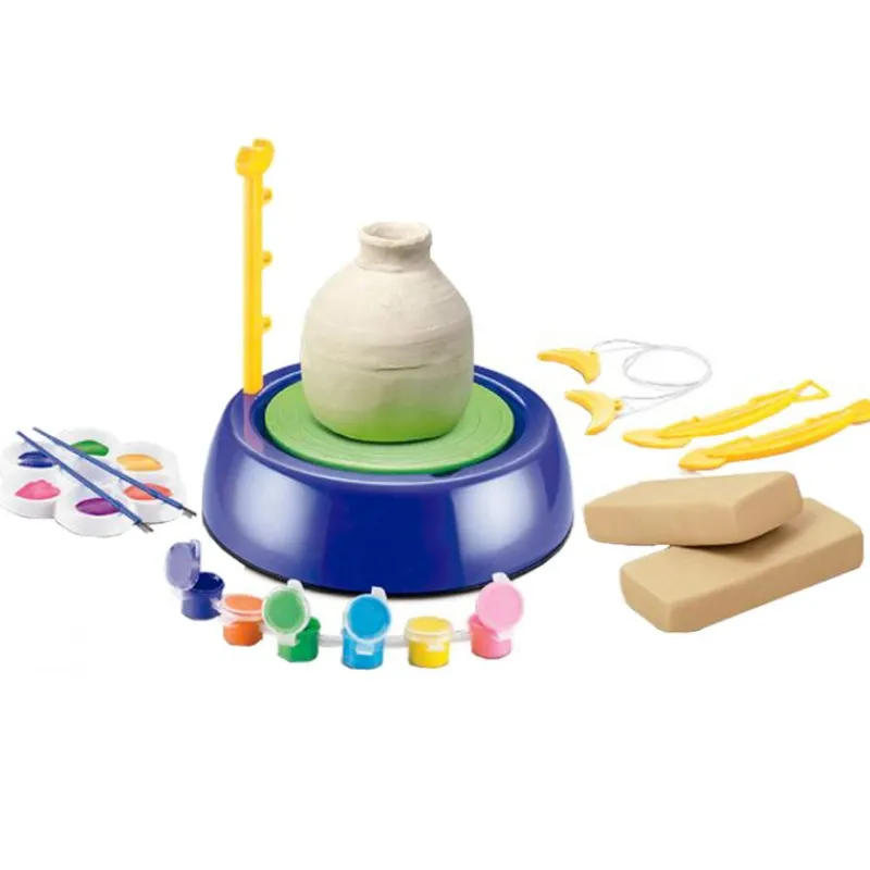 SELECCION DRIM Juego Torno Alfarero Infantil- Manualidades