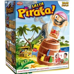 BIZAK Juego Tricky Salta Pirata- Juegos De Mesa