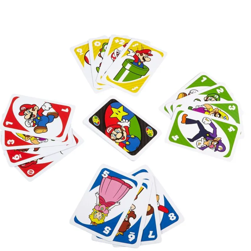 MATTEL Juegos De Mesa|Juego UNO Super Mario Bross