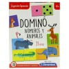 CLEMENTONI Jugando Aprendo Dominó Números y Animales- Juegos Y Juguetes Educativos
