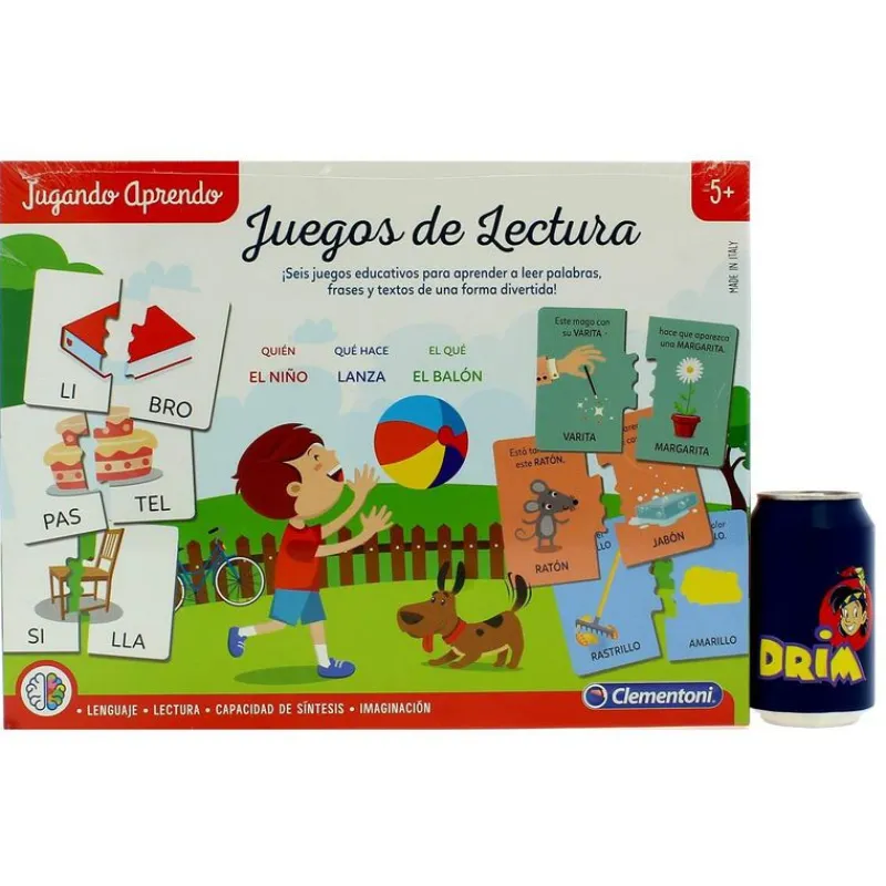CLEMENTONI Jugando Aprendo Juegos de Lectura- Juegos Y Juguetes Educativos
