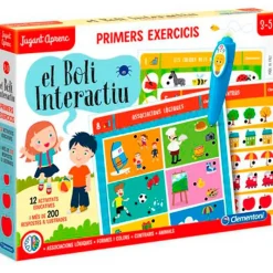 CLEMENTONI Artículos En Catalán|Juegos Y Juguetes Educativos|Jugant Aprenc Boli Interactiu Exercicis Català