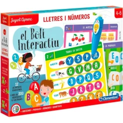 CLEMENTONI Jugant Aprenc Boli Interactiu Lletres Català- Artículos En Catalán|Juegos Y Juguetes Educativos
