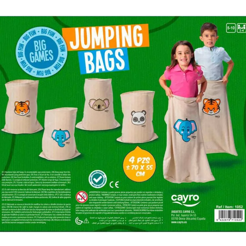 CAYRO Jumping Bags Juego Sacos Carreras- Aire Libre