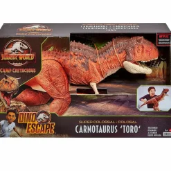 MATTEL Jurassic World Carnotaurus Toro Super Colosal- Figuras Y Figuras De Acción