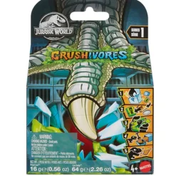 MATTEL Jurassic World Crushivores Dinosaurio Sorpresa- Figuras Y Figuras De Acción