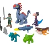 IMAGINEXT Figuras Y Figuras De Acción|Jurassic World El Renacer Conjunto Figuras Acción con Humano