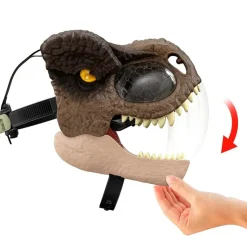 MATTEL Juegos Y Juguetes De Imitación|Disfraces Y Complementos|Jurassic World Máscara Dinosaurio Interactiva
