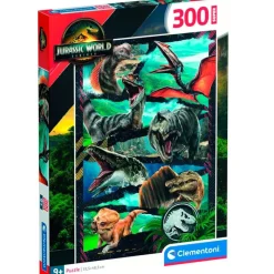 CLEMENTONI Puzzles Y Construcciones|Jurassic World Puzzle 300 Piezas
