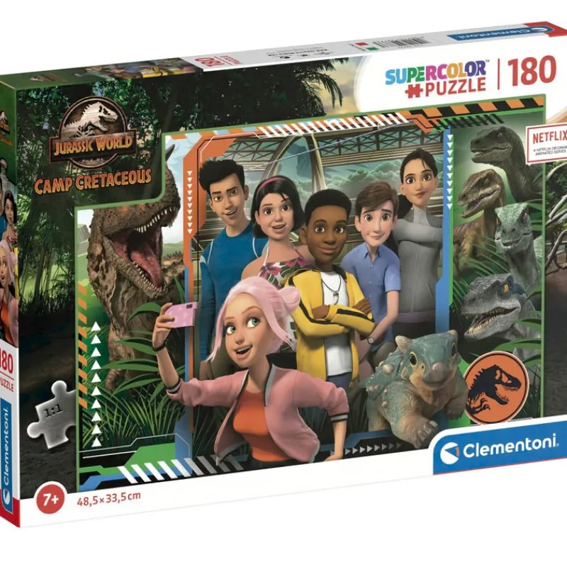 CLEMENTONI Puzzles Y Construcciones|Jurassic World Puzzle 180 Piezas