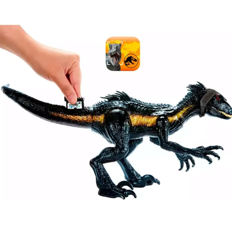 MATTEL Jurassic World Rastrea y Ataca Indoraptor- Figuras Y Figuras De Acción