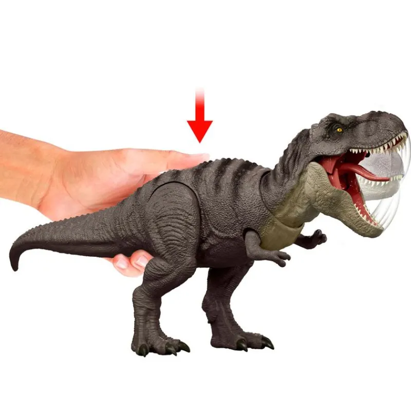 MATTEL Jurassic World: Rebirth Dinosaurio T-Rex Lab Lockdown- Figuras Y Figuras De Acción