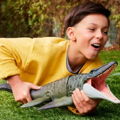 MATTEL Jurassic World: Rebirth Mosasaurio Mordedor- Figuras Y Figuras De Acción