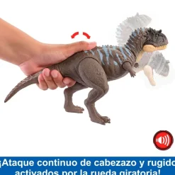 MATTEL Jurassic World Rugido Salvaje Ekrixinatosaurus- Figuras Y Figuras De Acción