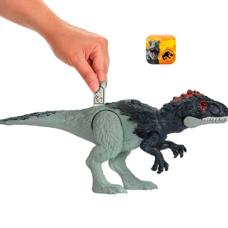 MATTEL Jurassic World Rugido Salvaje Eocarcharia- Figuras Y Figuras De Acción