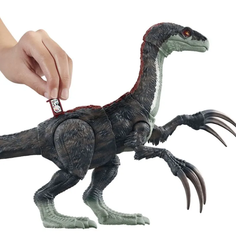 MATTEL Figuras Y Figuras De Acción|Jurassic World Sonidos Ataque Therizinosaurus