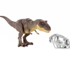 MATTEL Figuras Y Figuras De Acción|Jurassic World T-Rex Pisa y Ataca