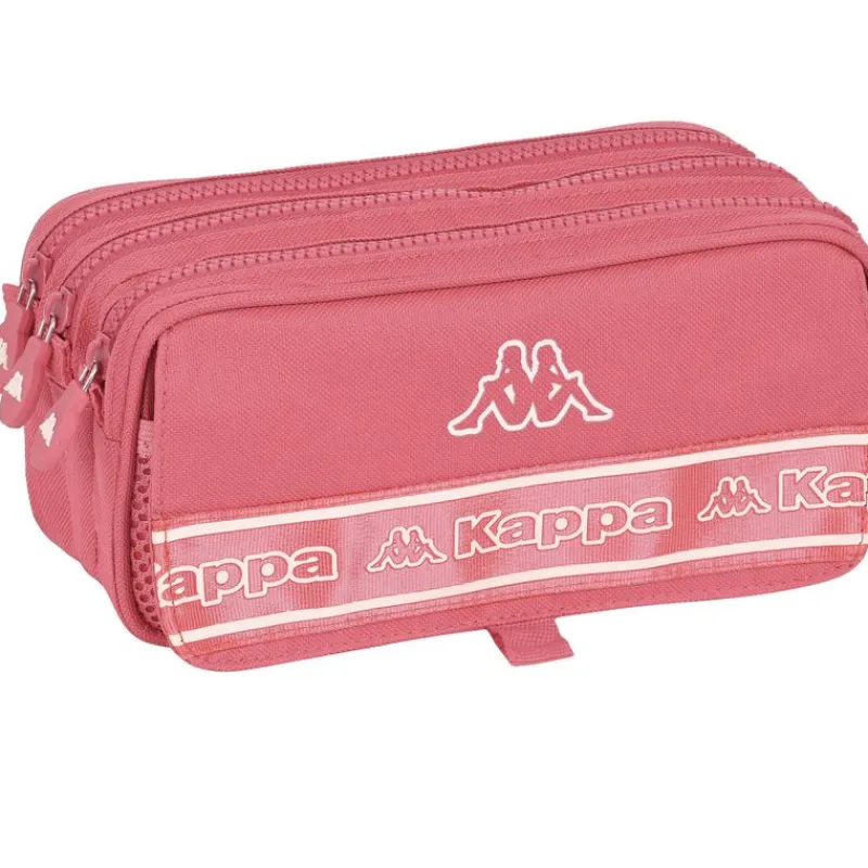SAFTA Escolar|Kappa Portatodo Triple Rosa