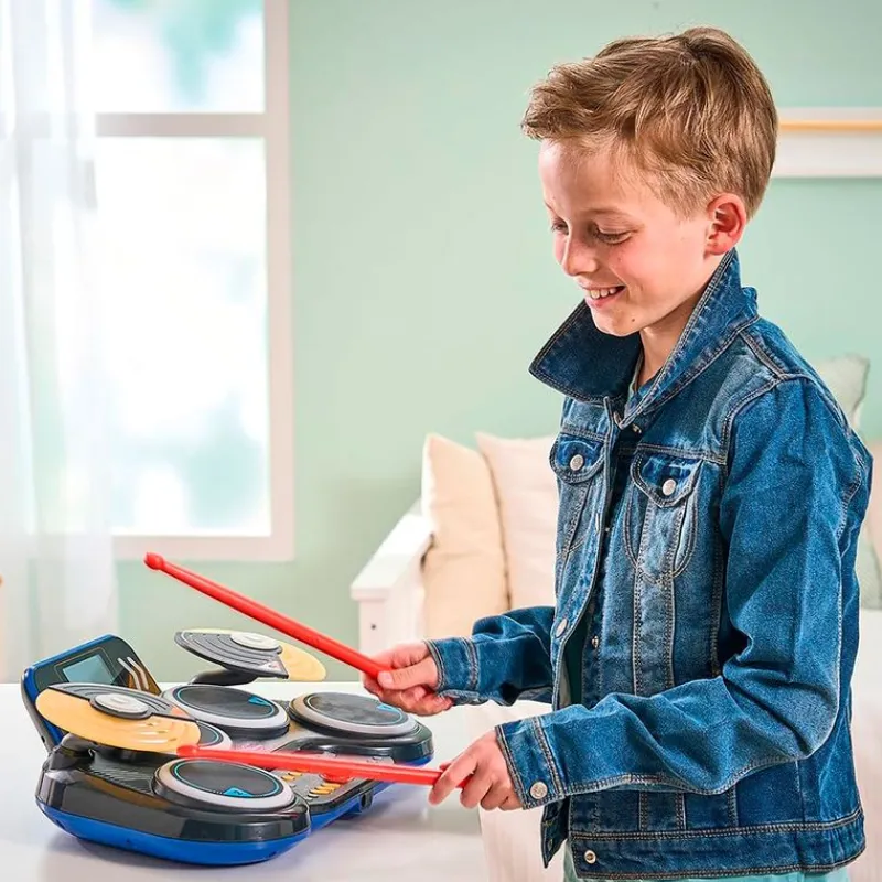 VTECH Kidi DJ Drums Batería Electrónica- Instrumentos Musicales