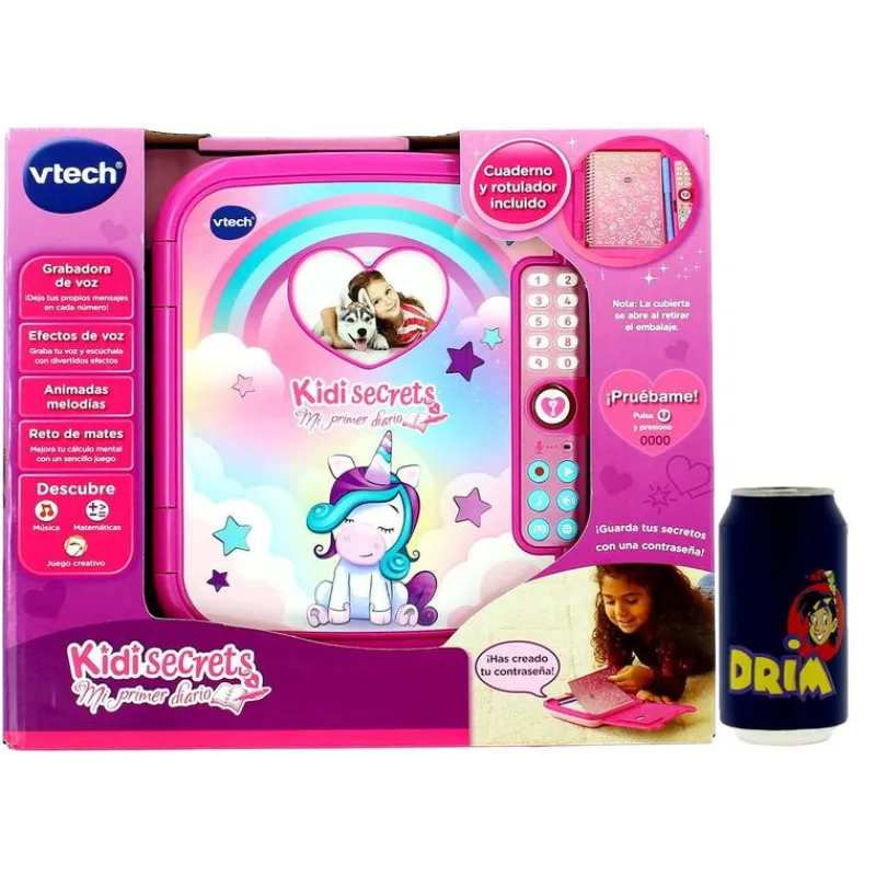 VTECH Kidisecrets Mi Primer Diario- Electrónicos