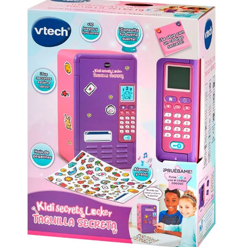 VTECH KidiSecrets Taquilla Secreta Morada- Electrónicos