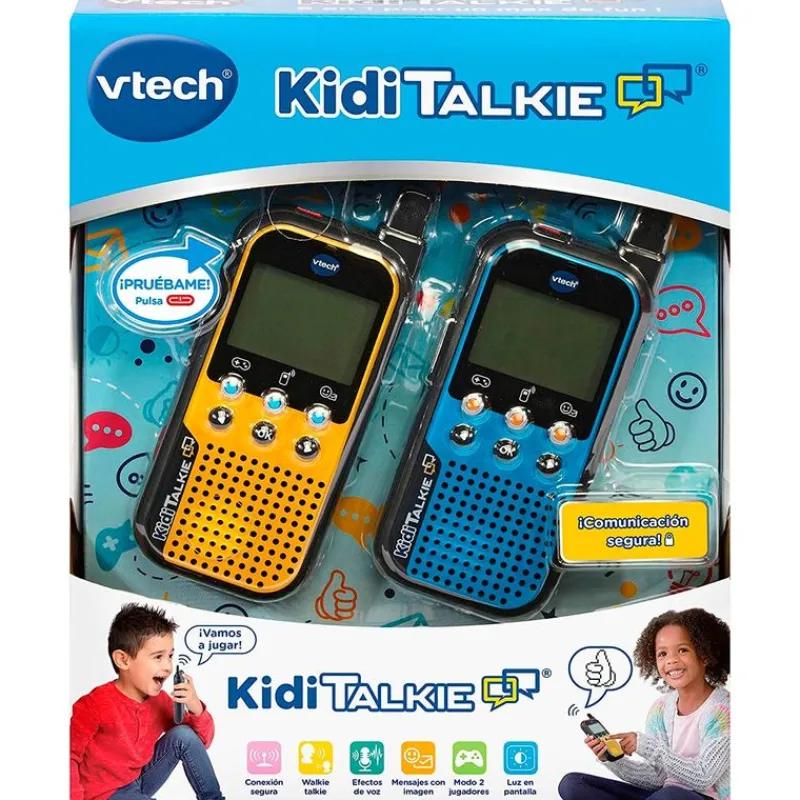 VTECH Electrónicos|KidiTalkie 6 en 1 Walkie Talkies