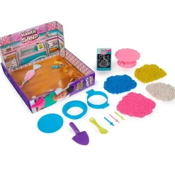 SPIN MASTER Manualidades|Kinectic Sand Arena Mágica Cake Station