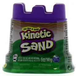 BIZAK Manualidades|Kinetic Sand Contenedor Verde 140 gr