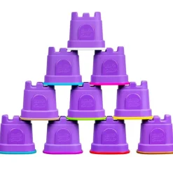SPIN MASTER Kinetic Sand Pack 10 Castillos- Manualidades