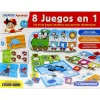 CLEMENTONI Juegos Y Juguetes Educativos|Kit 8 juegos en 1