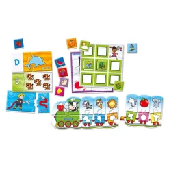 CLEMENTONI Juegos Y Juguetes Educativos|Kit 8 juegos en 1