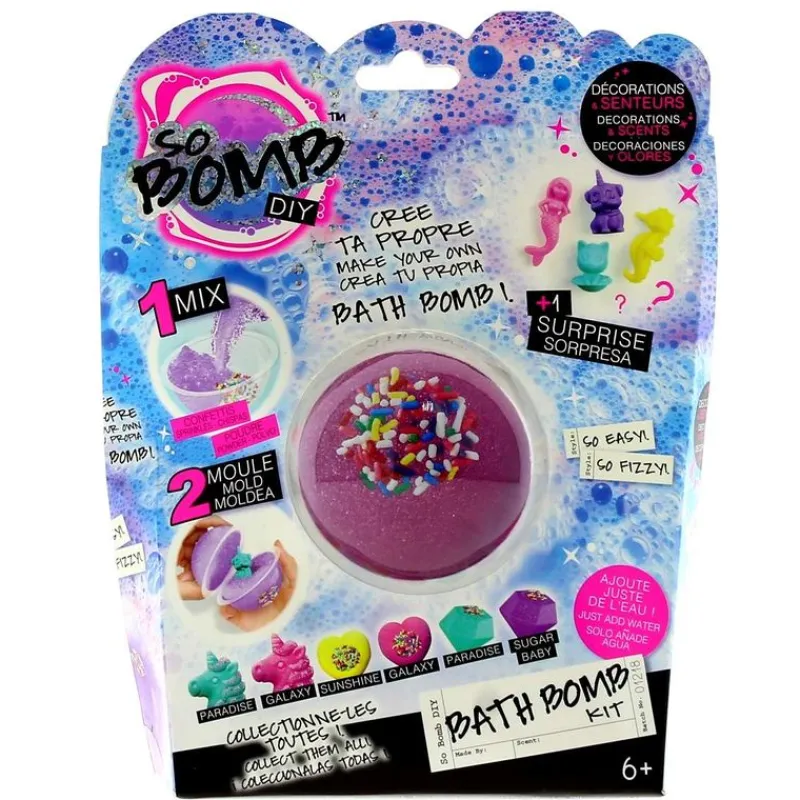 CANAL TOYS Manualidades|Kit Bomba de Baño Bola Rosa