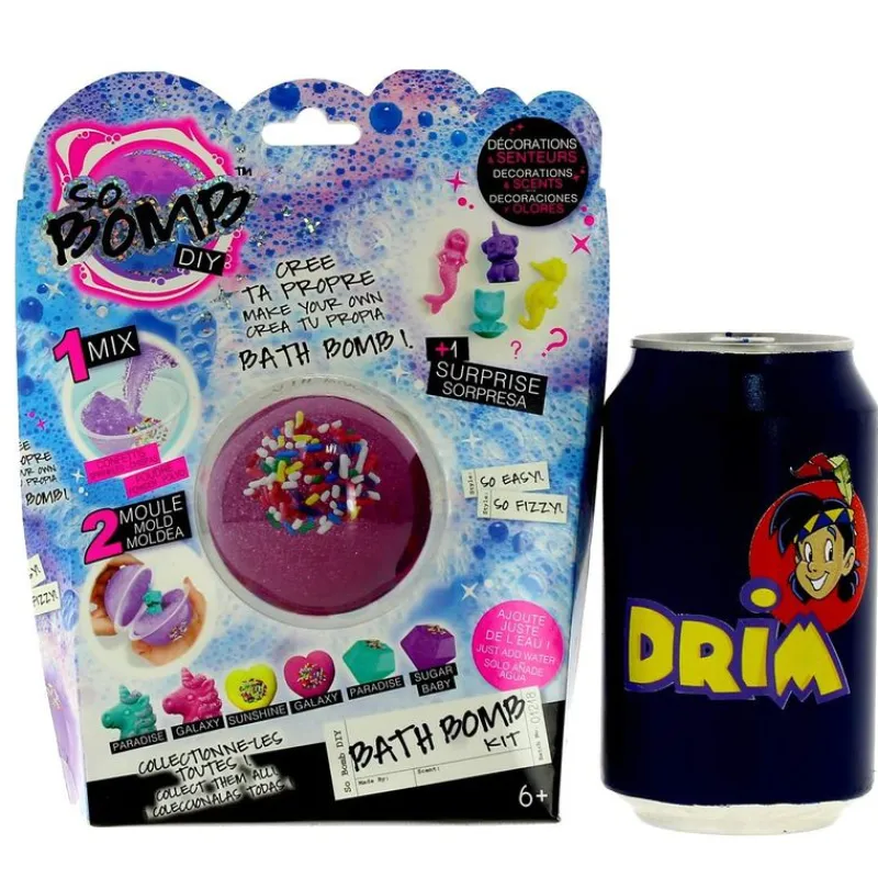 CANAL TOYS Manualidades|Kit Bomba de Baño Bola Rosa