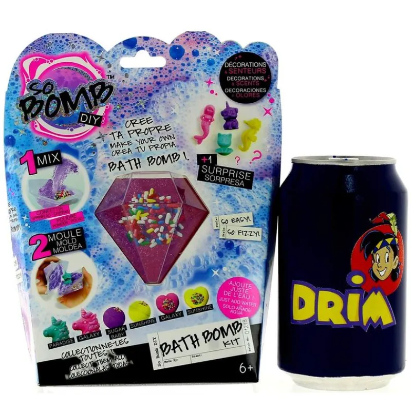 CANAL TOYS Manualidades|Kit Bomba de Baño Diamante Rosa