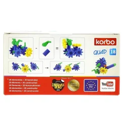 KORBO Kit Construcción Quad 18 pzas- Puzzles Y Construcciones