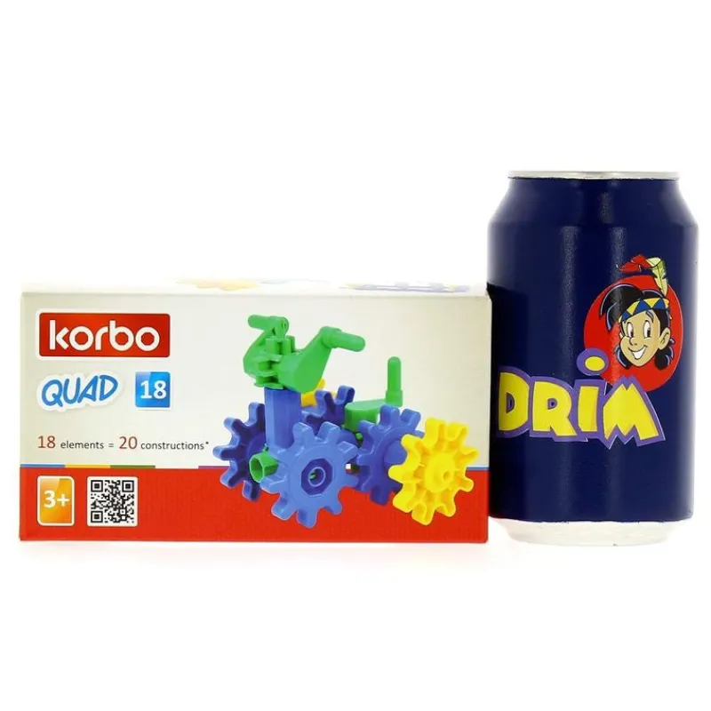 KORBO Kit Construcción Quad 18 pzas- Puzzles Y Construcciones