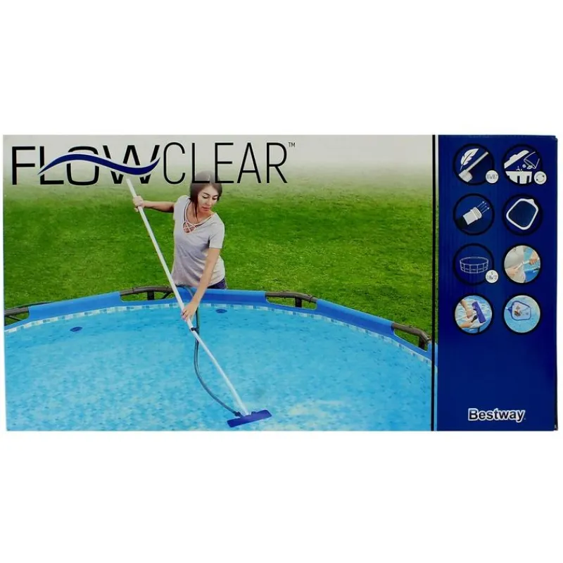 BESTWAY Kit de Mantenimiento para Piscina- Aire Libre