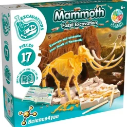 SCIENCE 4 YOU Kit Excavación Mamut- Juegos Y Juguetes Educativos