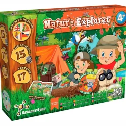 SCIENCE 4 YOU Juegos Y Juguetes Educativos|Kit Explorador Naturaleza