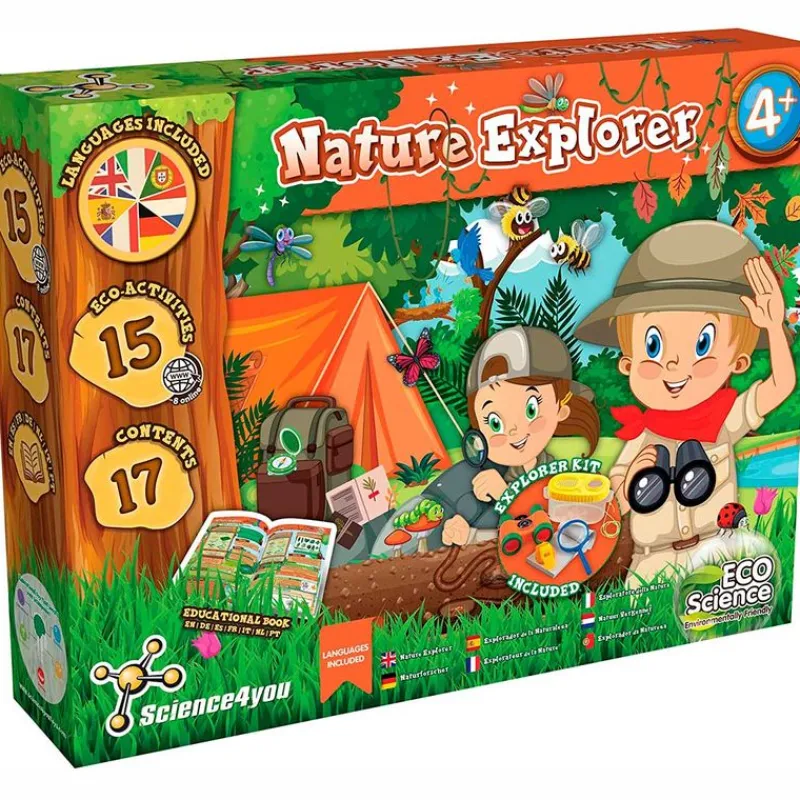 SCIENCE 4 YOU Juegos Y Juguetes Educativos|Kit Explorador Naturaleza
