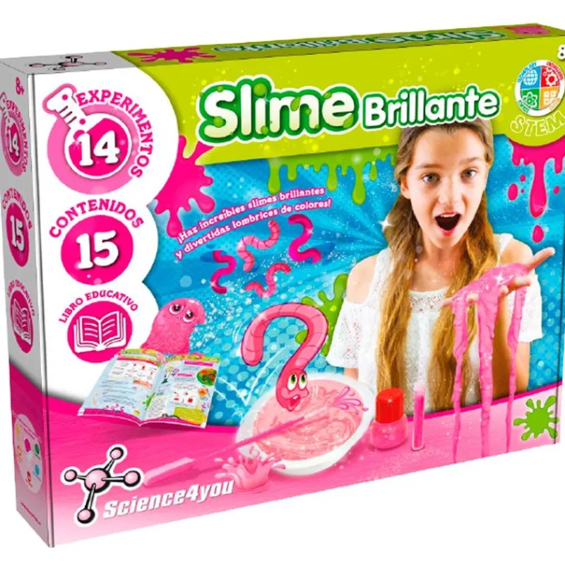 SCIENCE 4 YOU Manualidades|Kit Slime Brillante