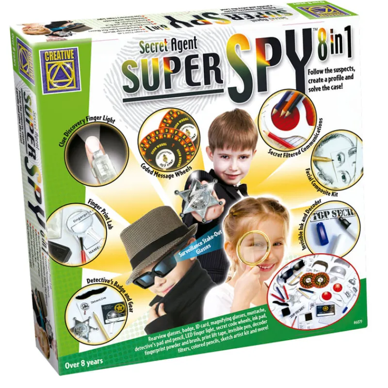 DRIM DISCOUNT Kit Super Agente Secreto- Juegos Y Juguetes Educativos